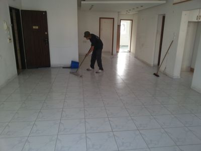 בית לאחר פינוי תכולה