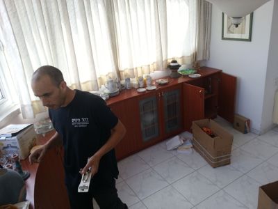 במהלך פינוי דירה
